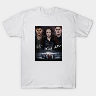 The Twilight Saga Breaking Dawn Signature Twilight Movie T-Shirt